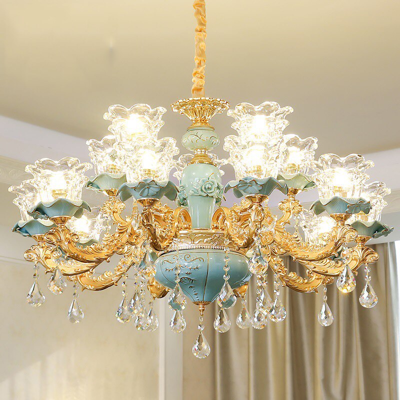 Pomp & Circumstance Crystal Pendant Chandelier