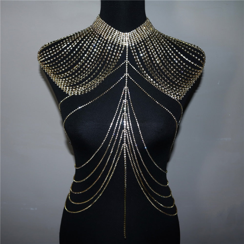 Flamboyant Body Chain Accessory