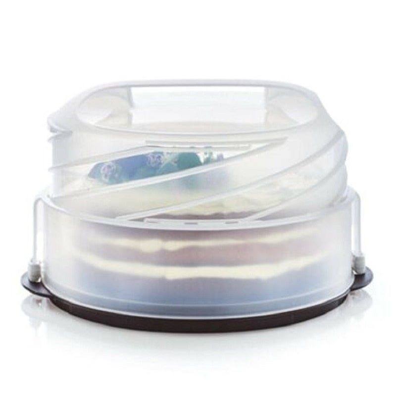 Adjustable Cake Transport and Storage Container