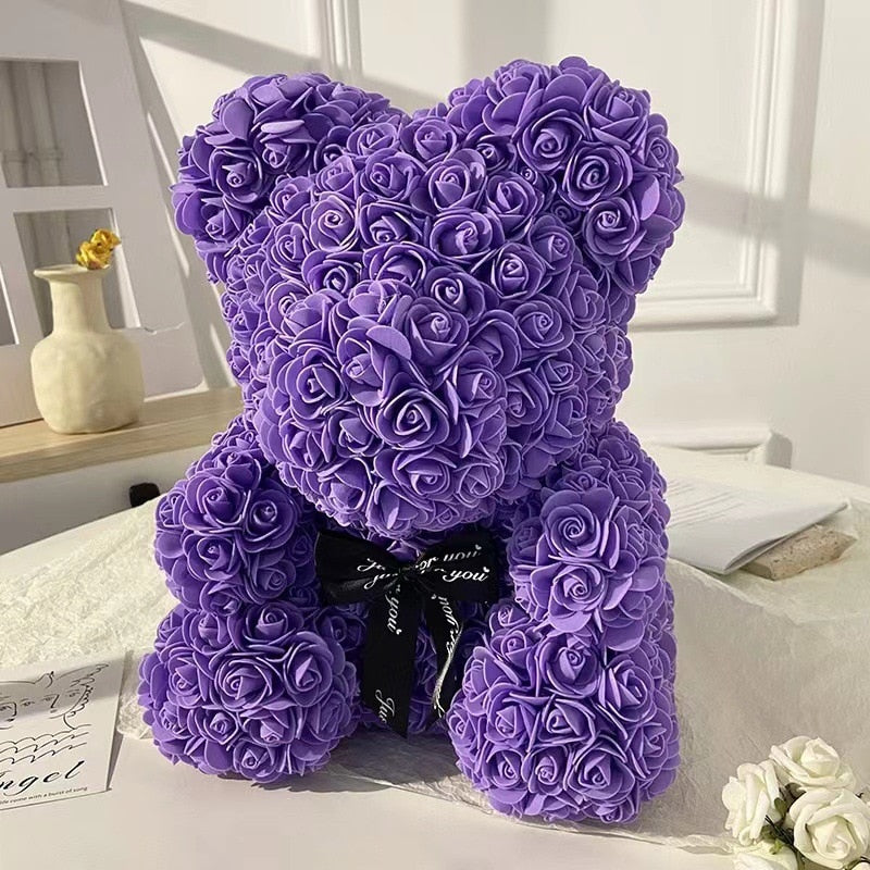 Flower Teddy Bear