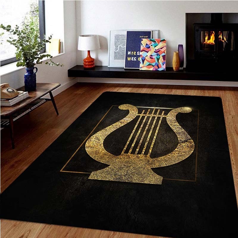 Music Symbol Area Rug