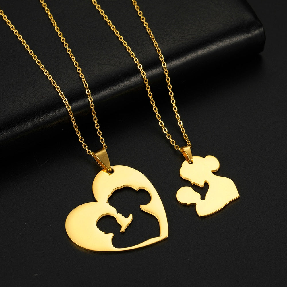 Mommy Daddy & Baby Necklace