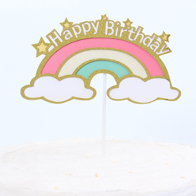 Unicorn Pony Cake Toppers