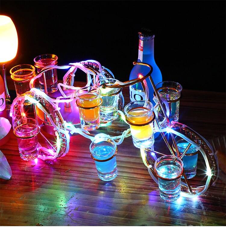 LED Cocktail Wine Rack