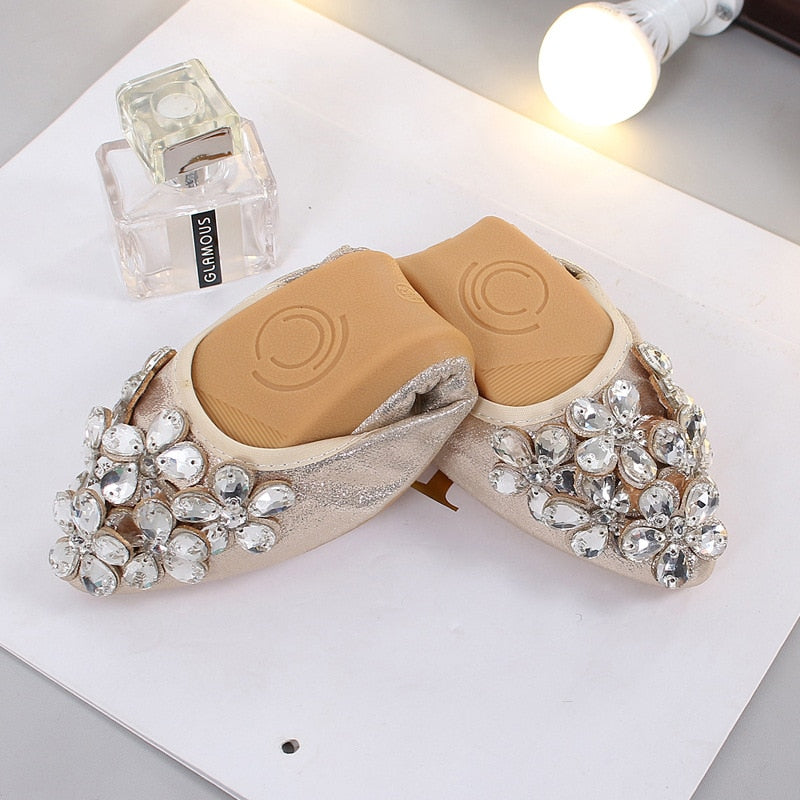 Precious Stones Ballerina Flats