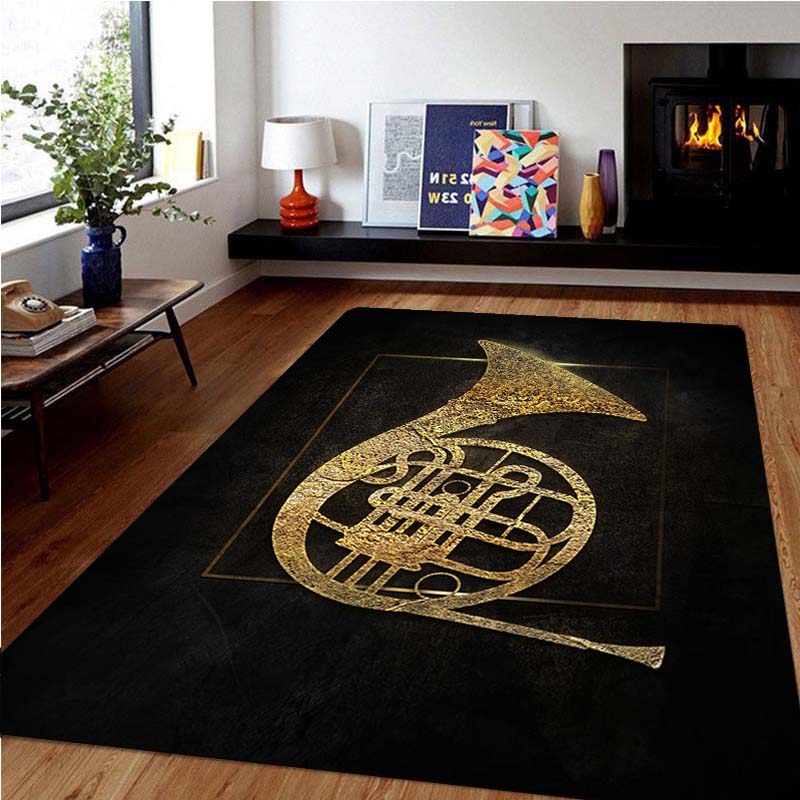 Music Symbol Area Rug