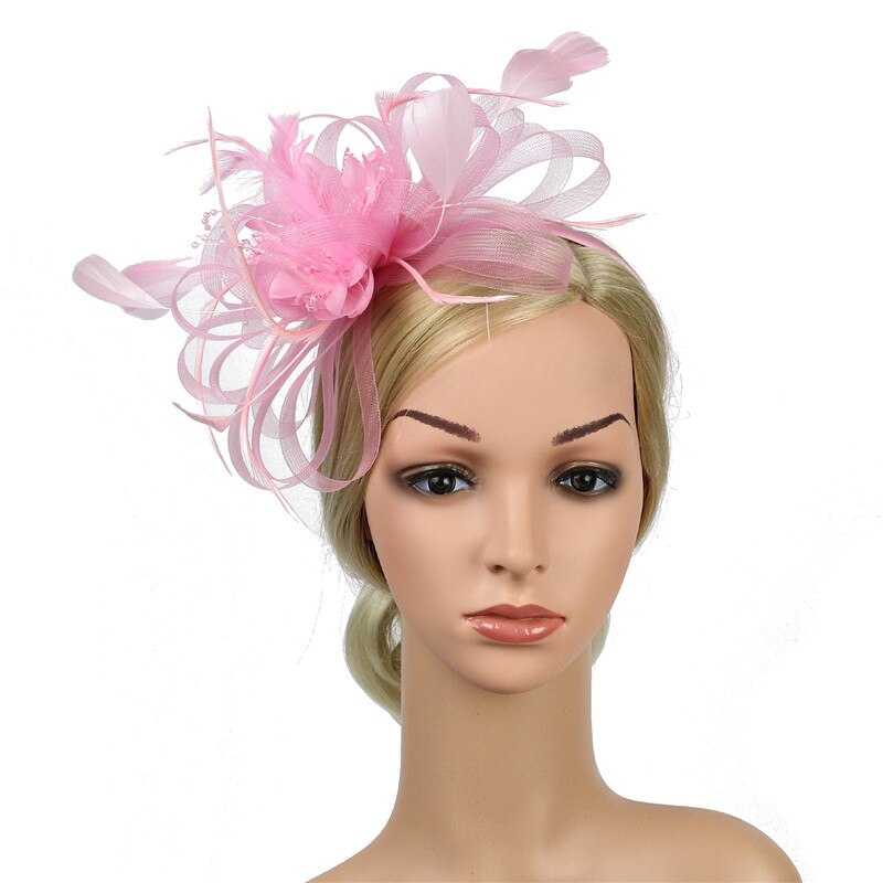 Fancy Feather Statement Headwear