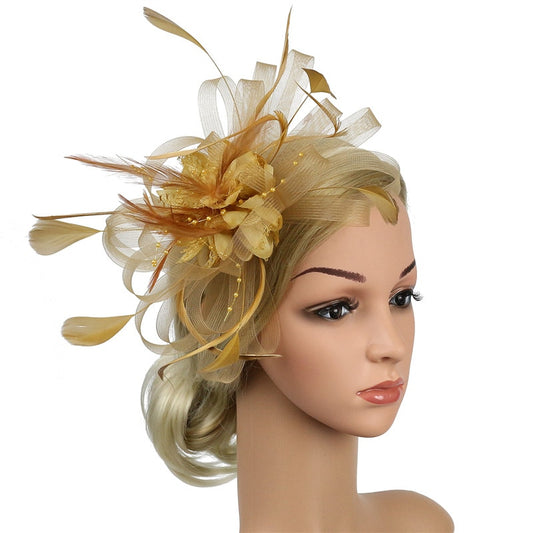 Fancy Feather Statement Headwear