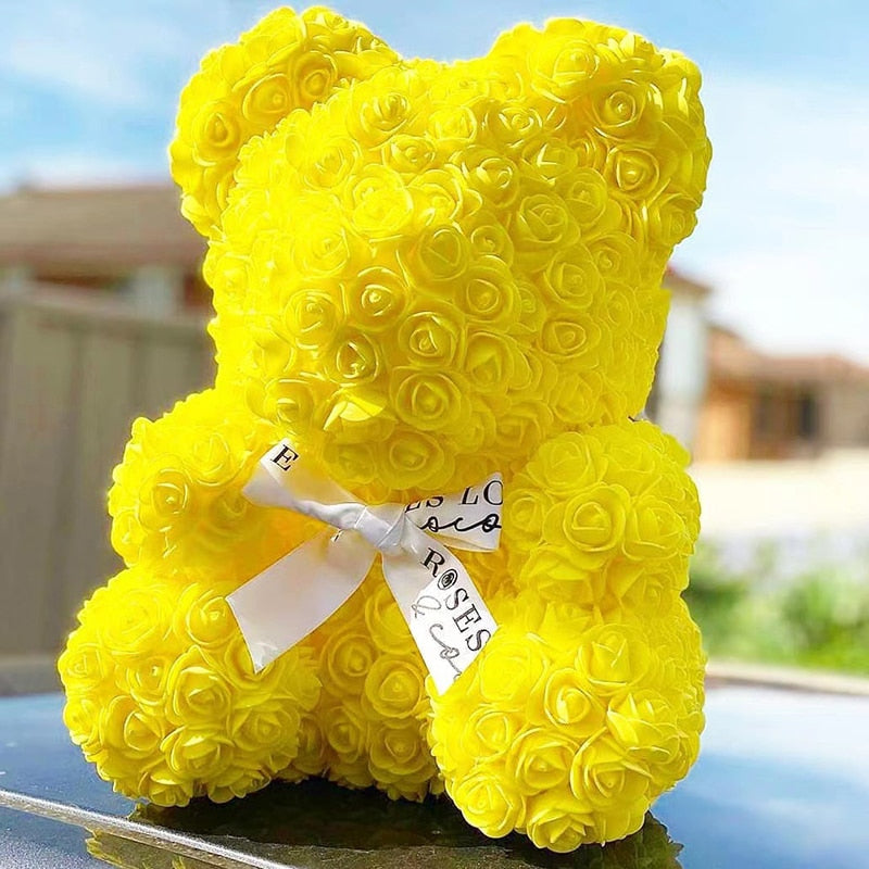 Flower Teddy Bear