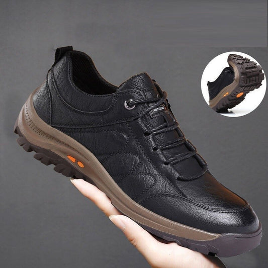 Men's Business Casual Safety Shoes Without Lace