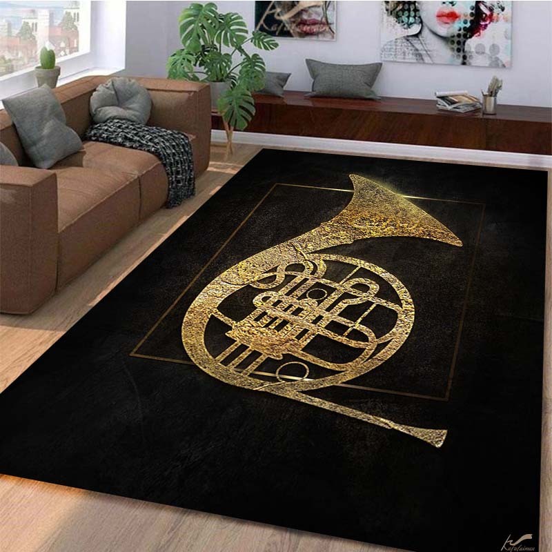 Music Symbol Area Rug