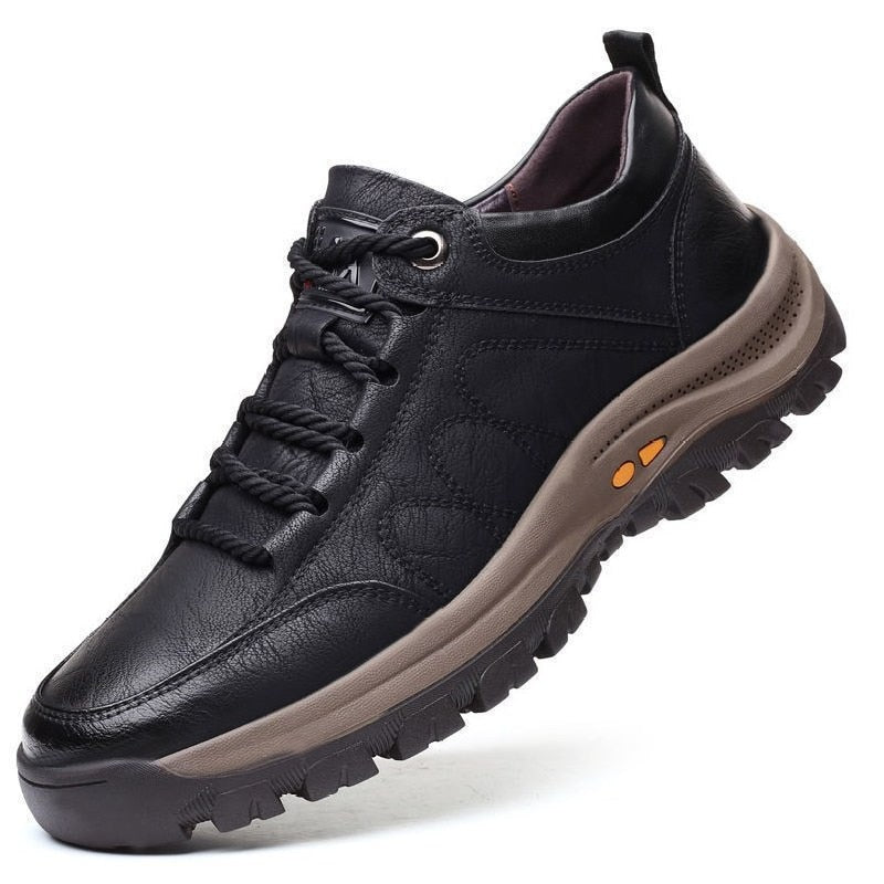 Men's Business Casual Safety Shoes Without Lace