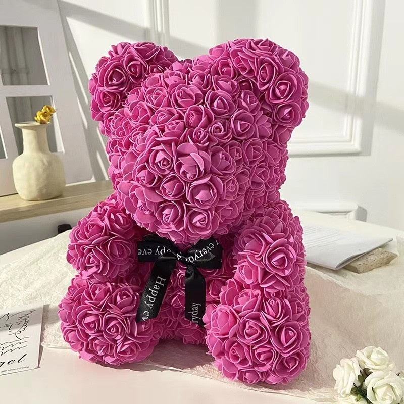 Flower Teddy Bear