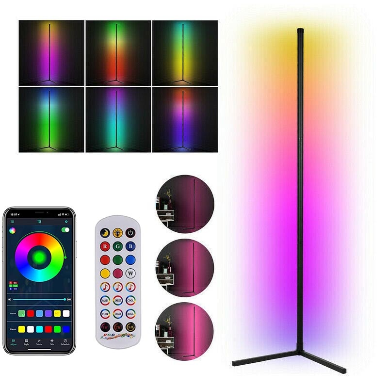 Multicolor App Controlled Music Mood Lamp