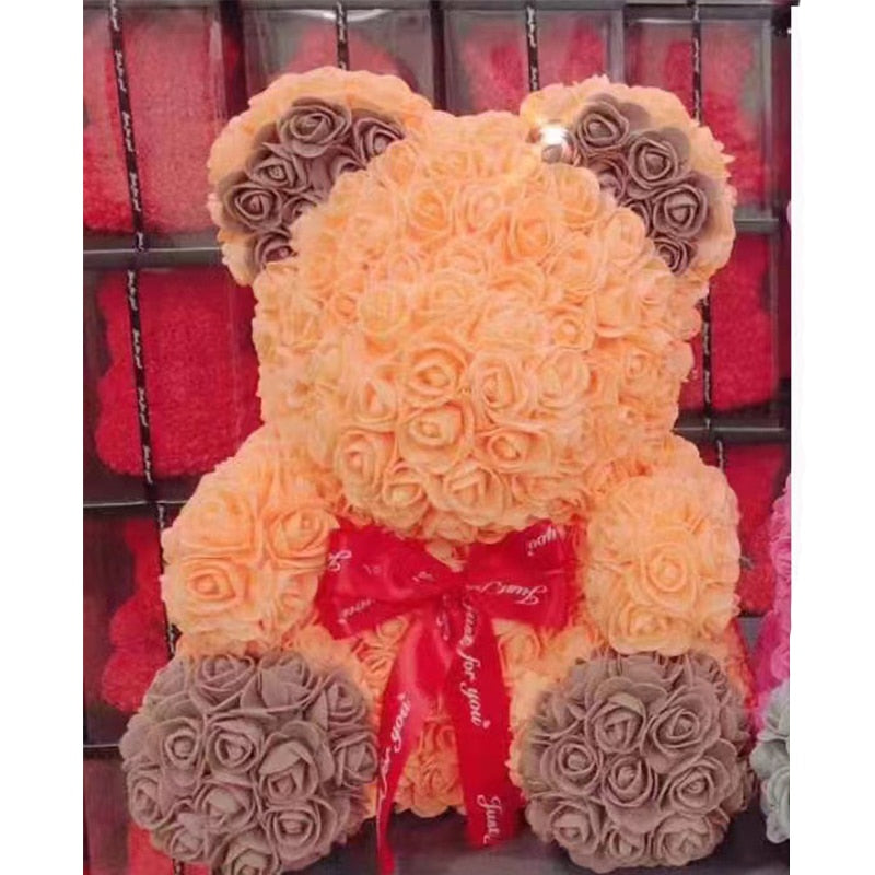 Flower Teddy Bear