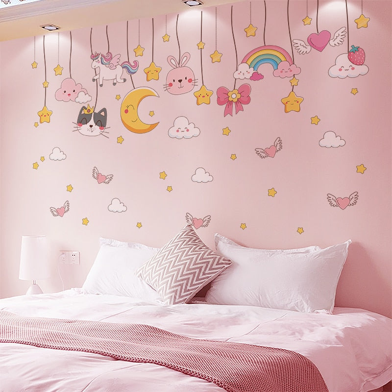 Princess Art Kids Wall Art Stickers