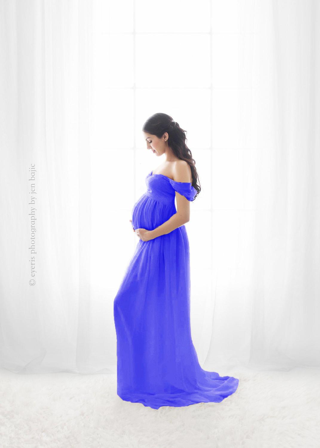 Maternity Maxi Photoshoot Dress