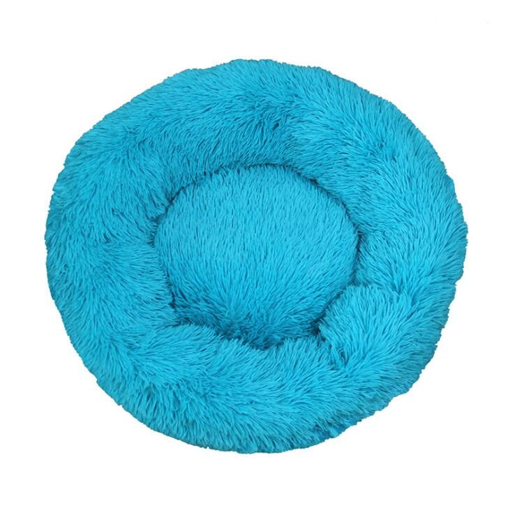 Plush Round Pet Bed