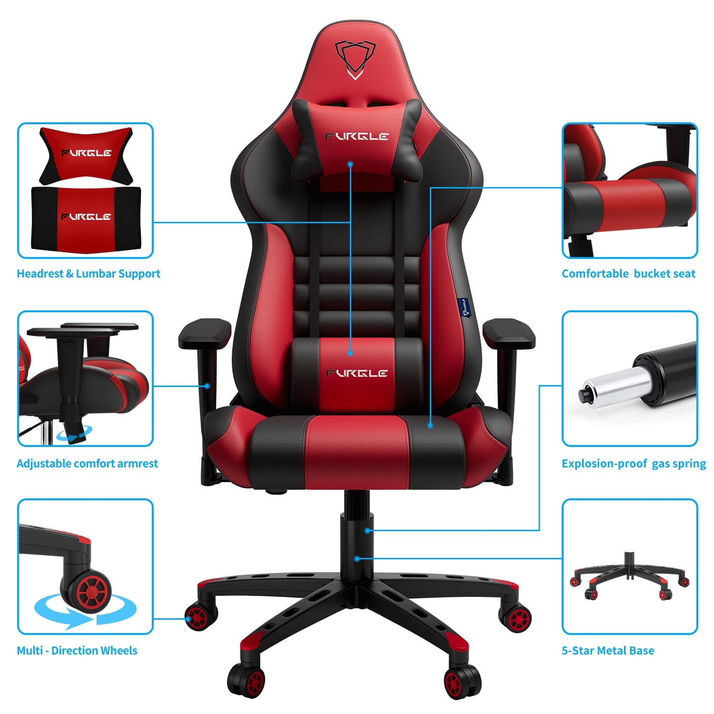 Swivel High Back Office/Gaming Chair