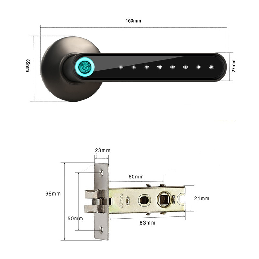 Intelligent Keyless Entry Door Lock