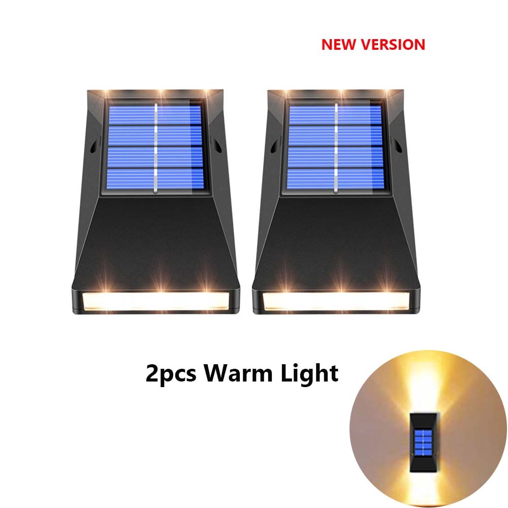 Outdoor Solar Powered Wall Light