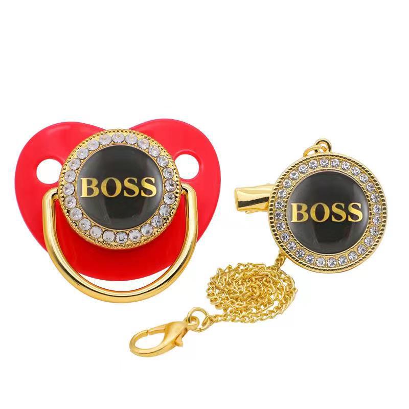 Bossy Baby Pacifier Set