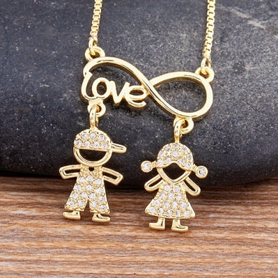 Boy & Girl Necklace