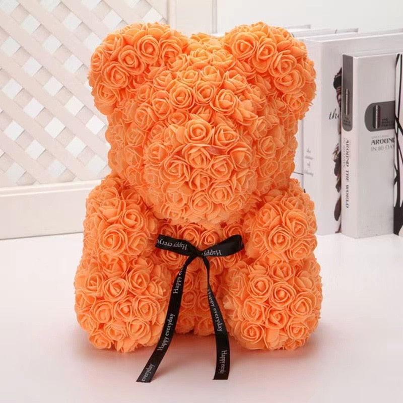 Flower Teddy Bear