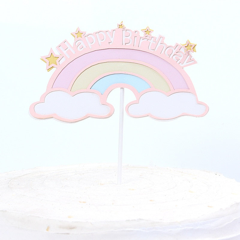 Unicorn Pony Cake Toppers