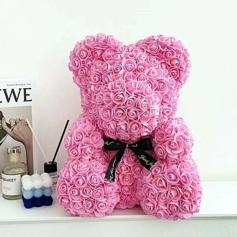 Flower Teddy Bear