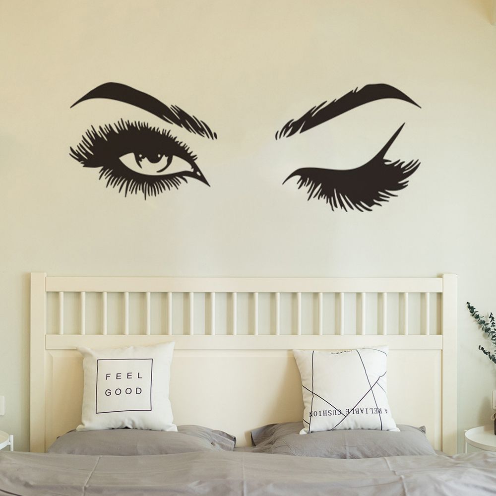 Sexy Eyebrow And Lash Wall Art Mural