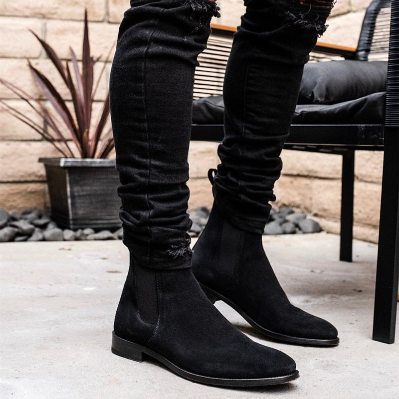 Men's Classic Dress Ankle Boots