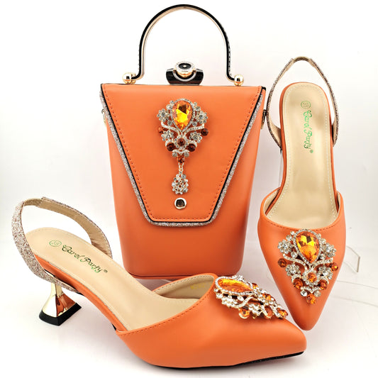 Bella Vintage Shoe & Purse Set