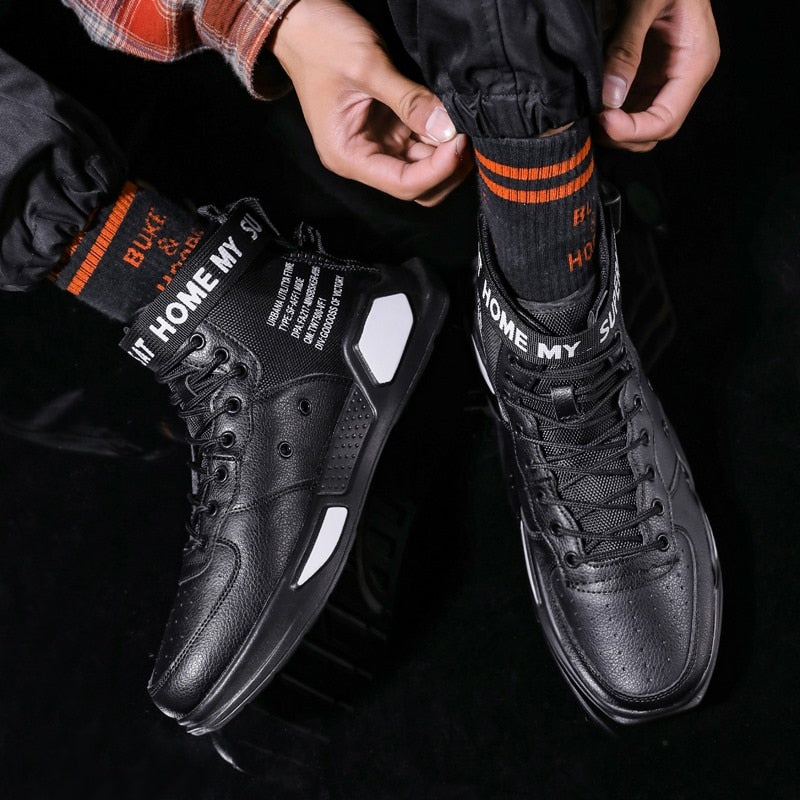 Men's Fashion High Top Sneakers