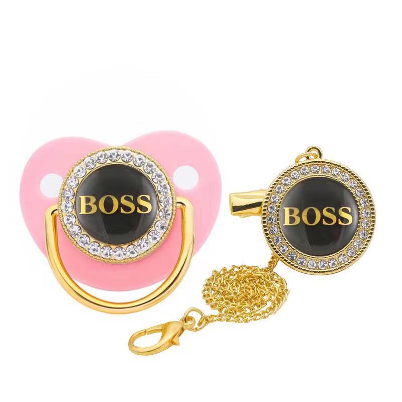 Bossy Baby Pacifier Set