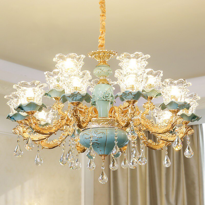 Pomp & Circumstance Crystal Pendant Chandelier