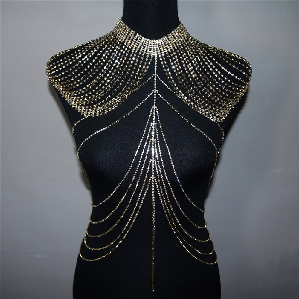 Flamboyant Body Chain Accessory