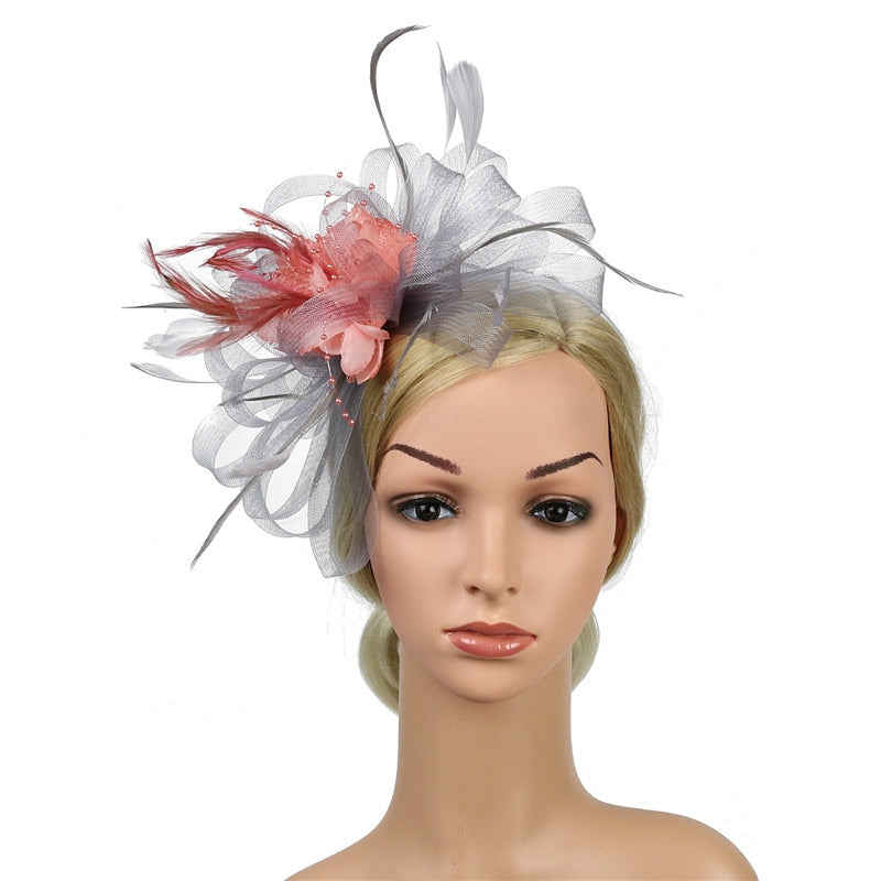 Fancy Feather Statement Headwear