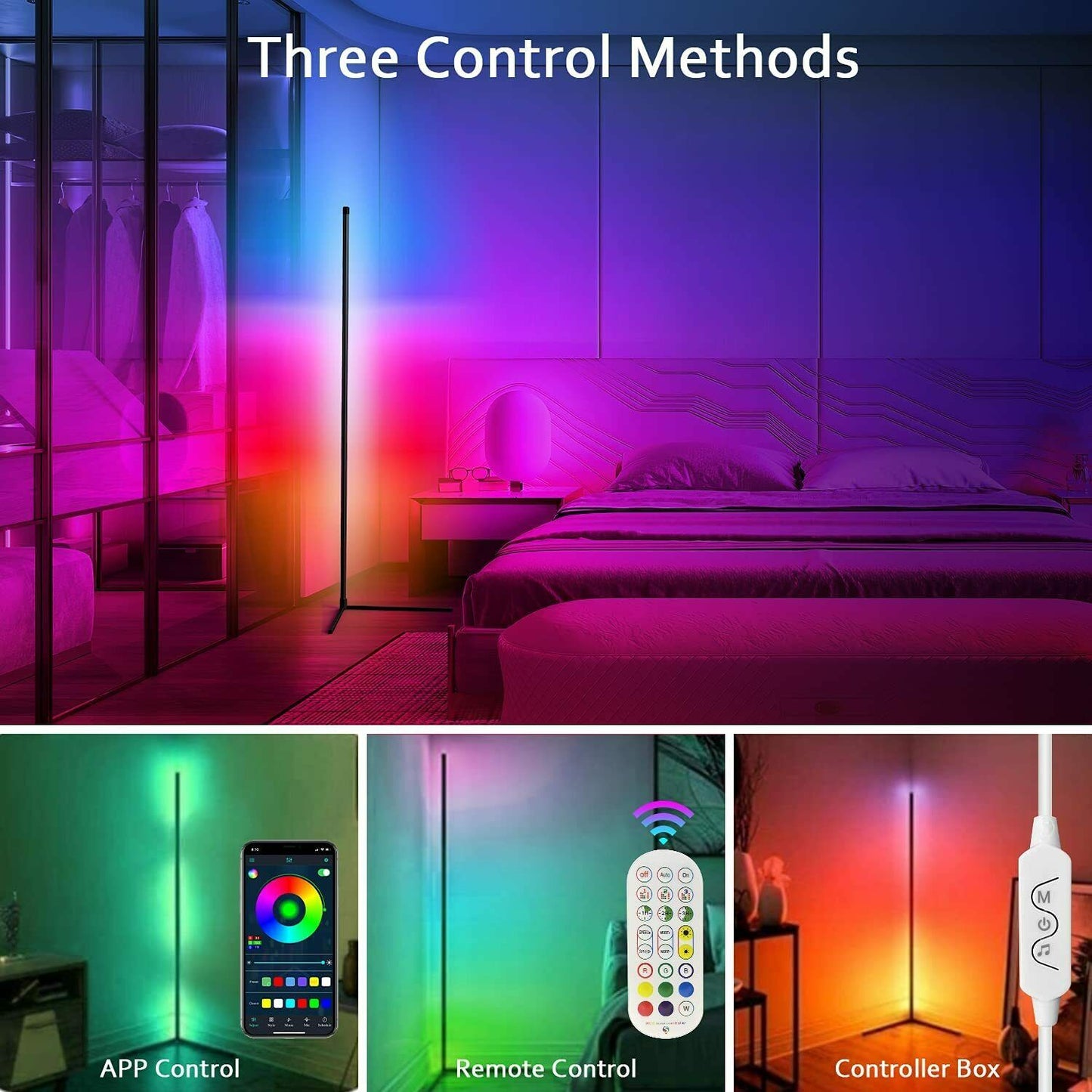 Multicolor App Controlled Music Mood Lamp