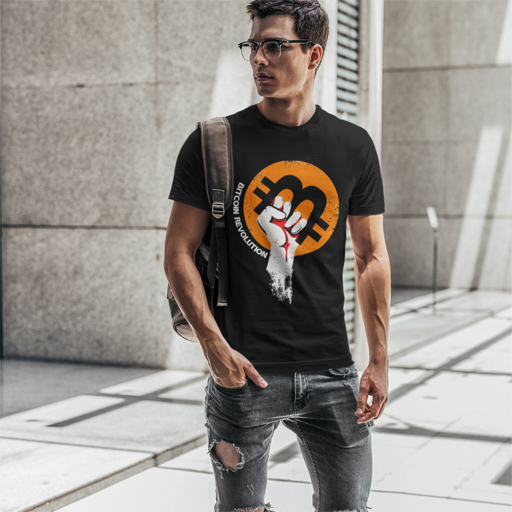 Bitcoin Maniac Men's T Shirts