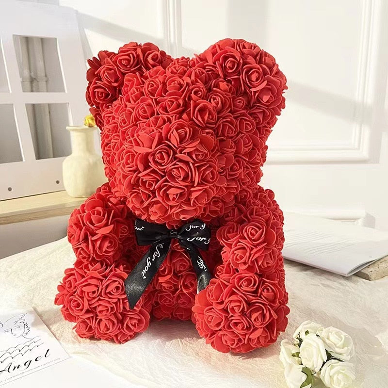 Flower Teddy Bear