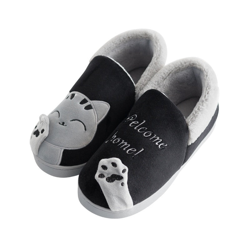 Kids Plush Warm House Slippers