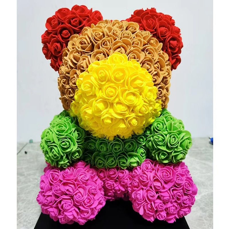 Flower Teddy Bear