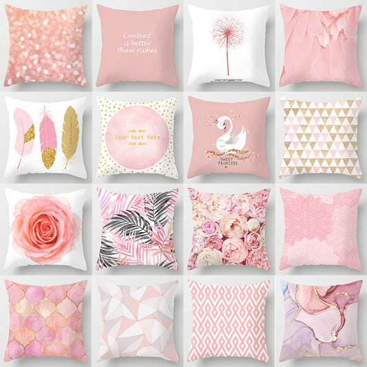 Shades of Pink: Pillow Cases for Every Mood