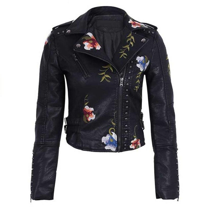 Biker Chic Motorcycle Jacket