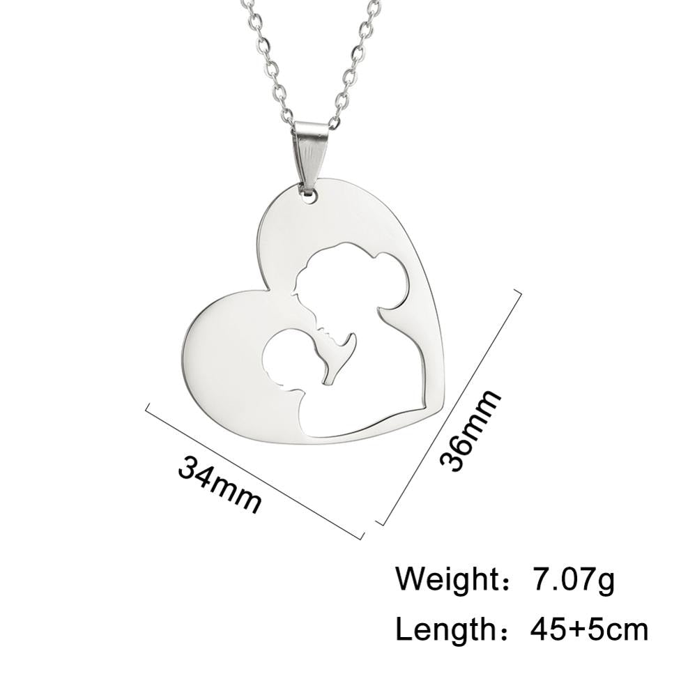 Mommy Daddy & Baby Necklace