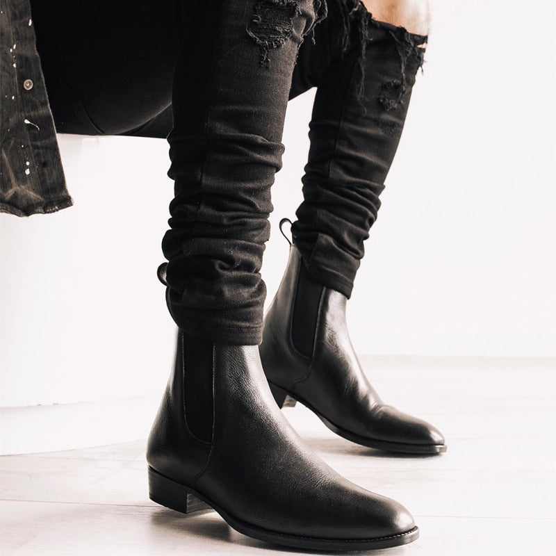 Men's Classic Dress Ankle Boots