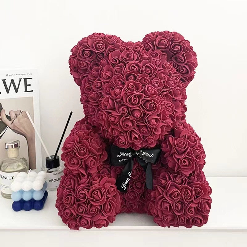 Flower Teddy Bear