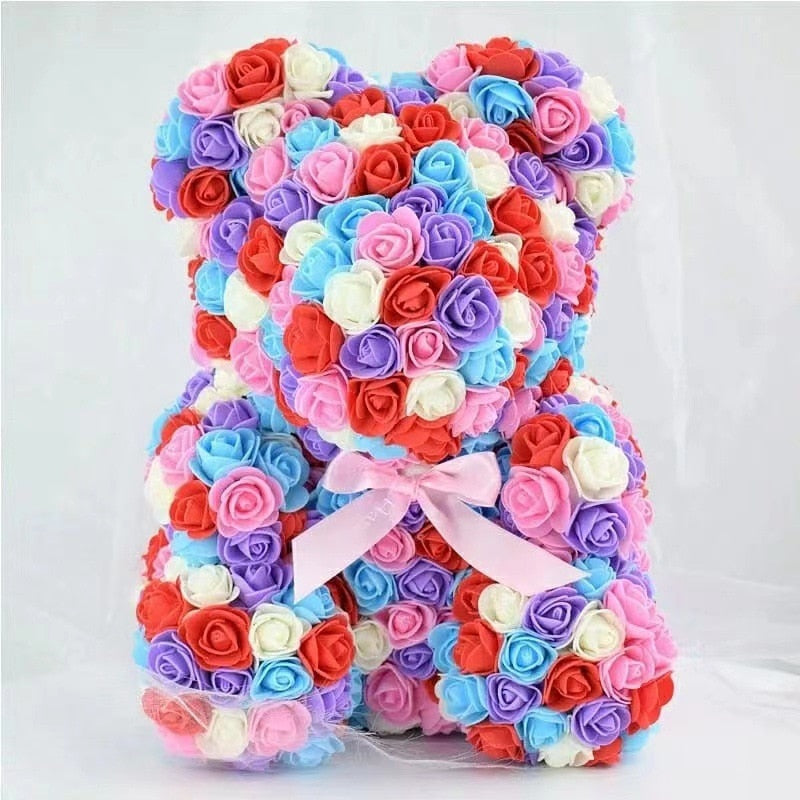 Flower Teddy Bear