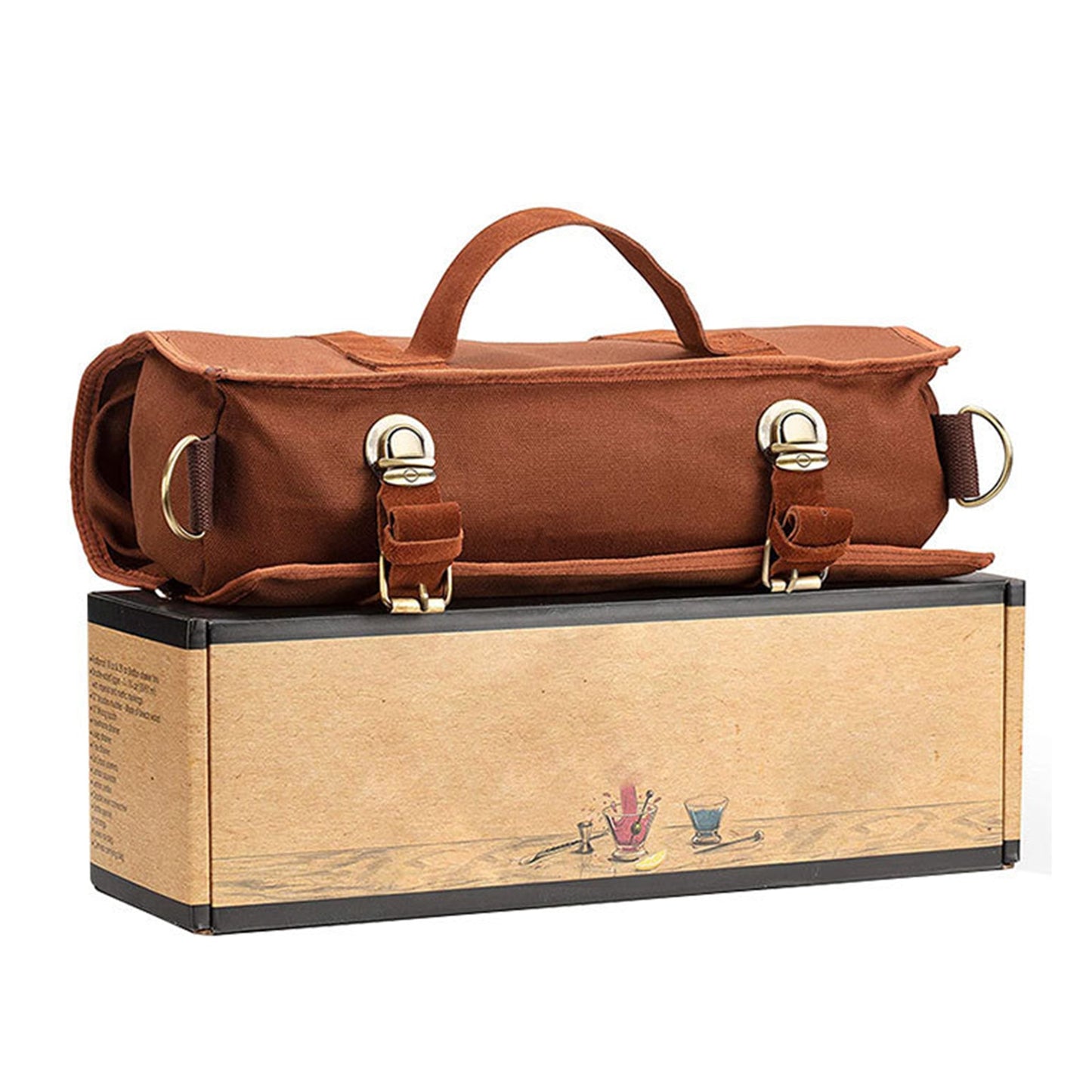 Mixologist Portable Canvas Bag